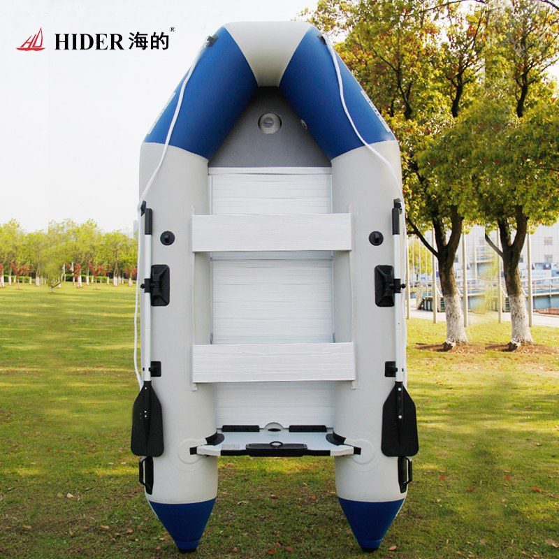 速发硬锋舟耐艇艇钓鱼船冲底快艇充气磨加厚皮划艇路亚汽艇马达