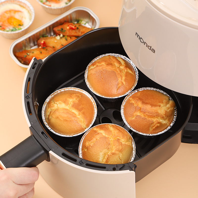 速发杯子蛋糕纸杯纸托烘焙底托家用空气炸锅烤箱具水防油防模级小