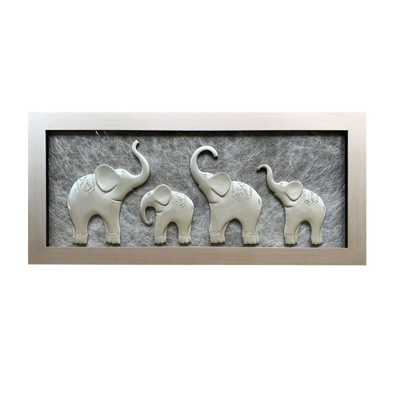 立体装饰画餐厅画客厅沙发背景墙画轻奢挂画大气立体画横版大尺寸