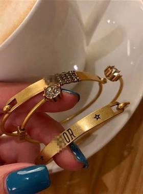 速发Dijia D 2019 classic three-in-one bracelet set with diam