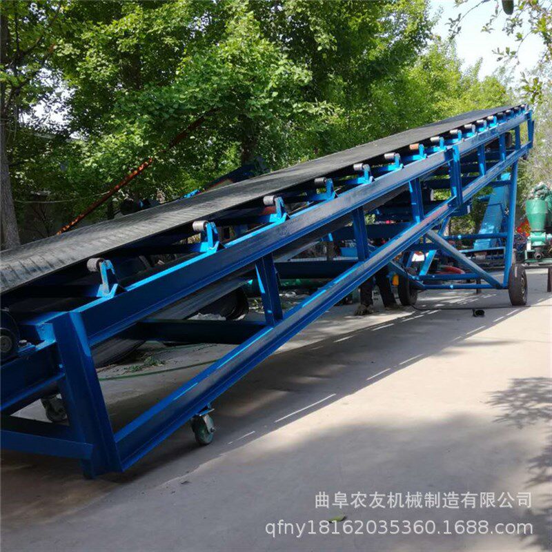 速发爬坡输送机快递线仓库传送带流水线输送带机器输送线