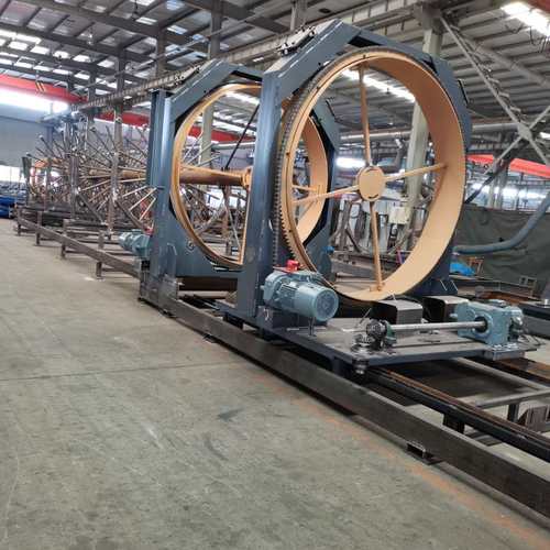 极速直供钢筋笼绕笼成型机 数控钢筋F笼滚焊机盘丝机 数控钢筋笼