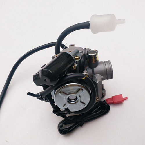 极速摩托踏d板车助力车女装豪迈GY6125 150化油器 福喜迅鹰鬼火光