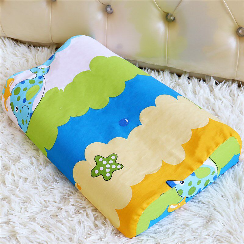 极速纯棉儿童乳胶枕套44x27橡胶宝x宝枕头套30x35x40x50x55x60婴