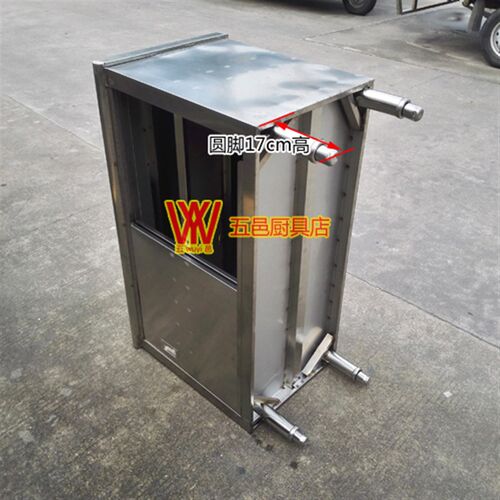 速发不锈钢推拉门工作台打荷台趟门储物柜操作台置物架碗柜保洁柜