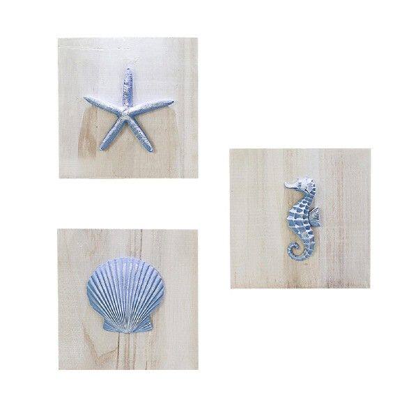 极速Nautical Wokod Plaque Signs Theme Beach Hanging Tropical
