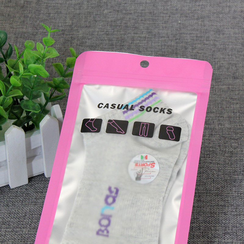 极速长短袜子包装袋自封袋通用袜裤丝袜袋男士P女士袜子夹链透明