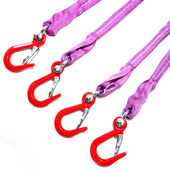 极速工业行车吊车柔性吊带起重吊装 带成套I组合吊索具吊钩吊环3T2