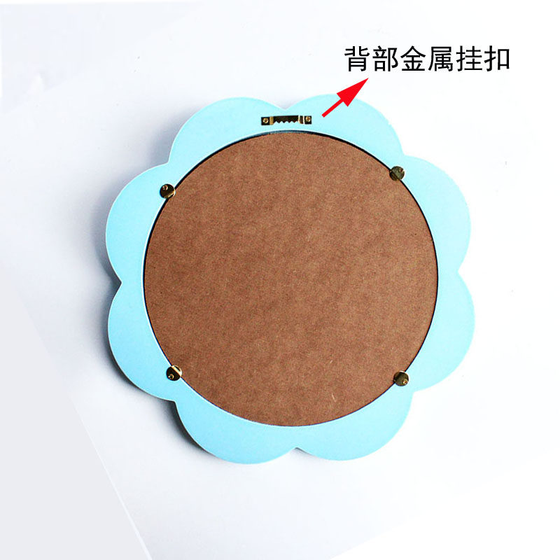 极速儿童洗手间幼儿n园镜子贴墙自粘厕所挂墙小孩浴室镜可爱卡通