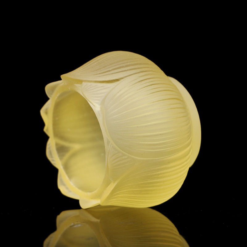 极速台湾琉d璃杯供水杯 佛前供佛观音圣水杯 家用净水杯供杯 供佛