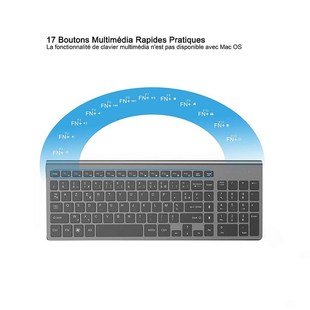 azerty game pwireless 極速French mouse for keyboard suitable