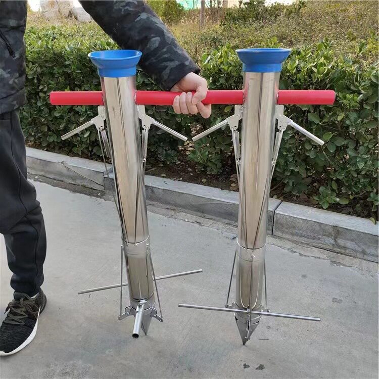 现货批发手动免弯腰烟苗移栽机