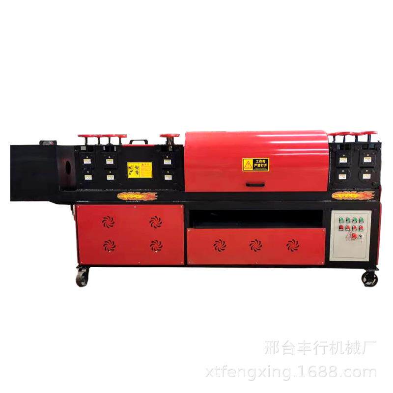 脚手架钢管矫直机架子管调直除锈刷漆一体机蔬菜大棚钢管校直机