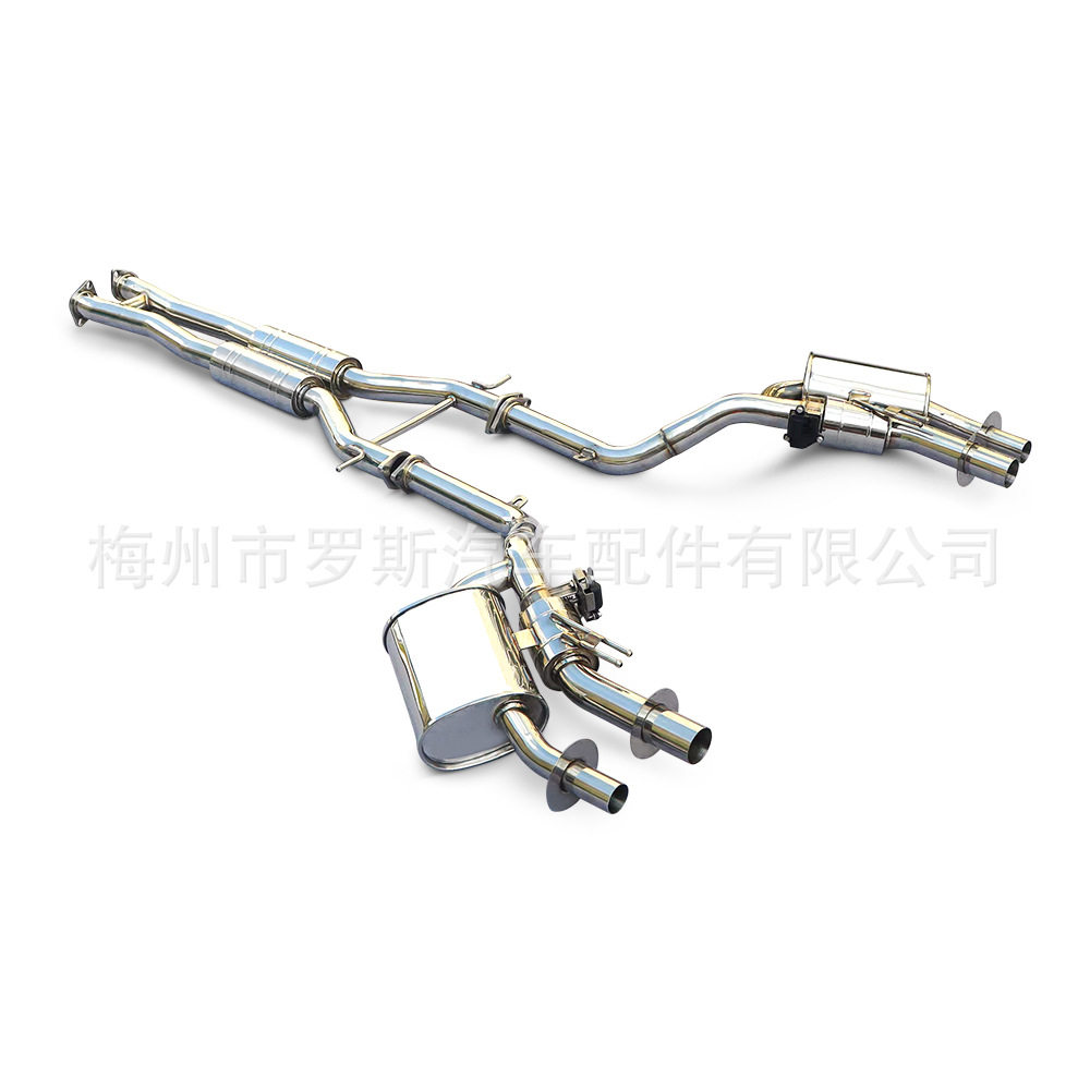 适用于猫背排气管起亚Stinger3.3T2018-2024排气消声器排气管