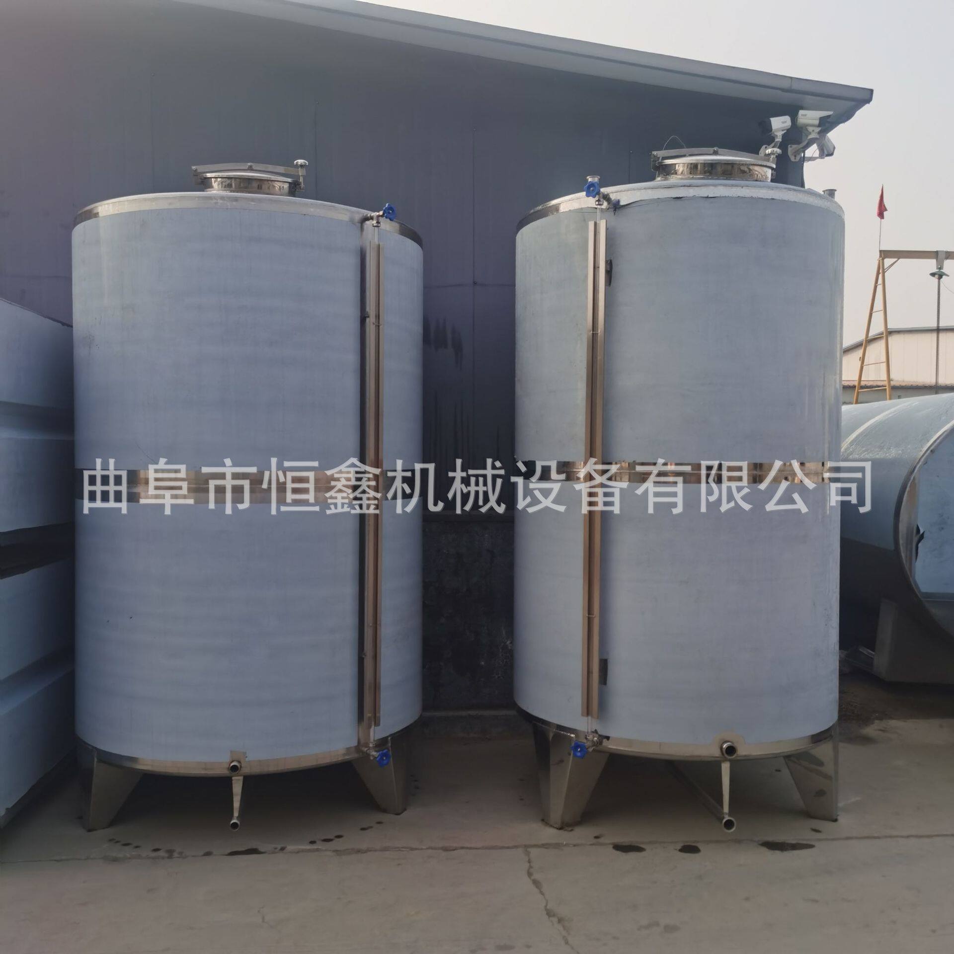 制作不锈钢牛奶储存罐304不锈钢储存设备液体贮存罐运输罐