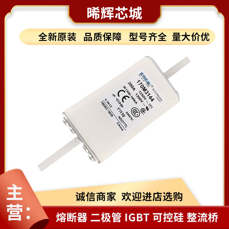 170M3420/170M3421低压快熔熔断