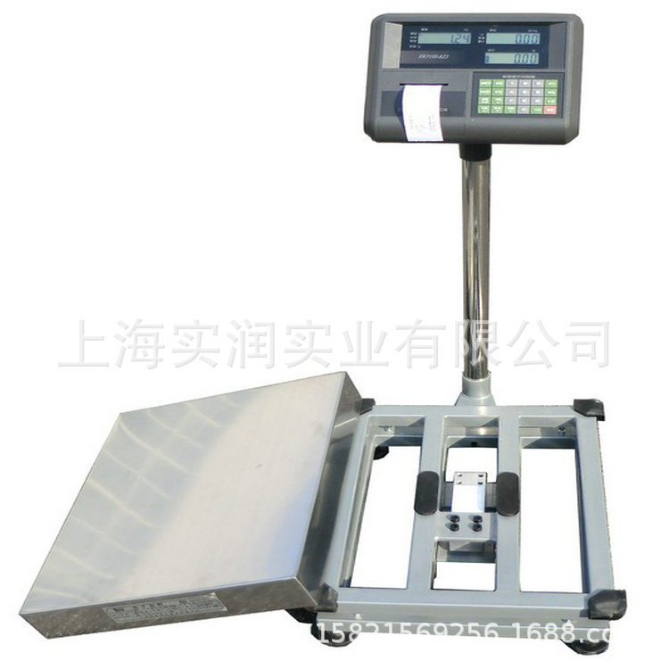 Tcs-30kg电子台秤400*300全不锈钢台面落地式电子秤30公斤优惠价