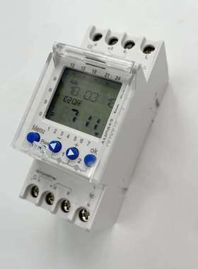 2ChannelTIMER时控开关AHC812可编程定时器2组路灯控制AC220V