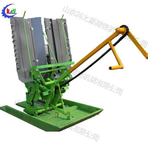 手摇式一体化插秧机农业作物种植作业设备手推式水稻播种机
