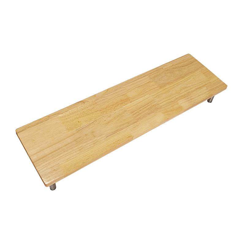 7L8K实木电脑显示器增高架子办公室桌面简约台式护颈屏幕电视抬高