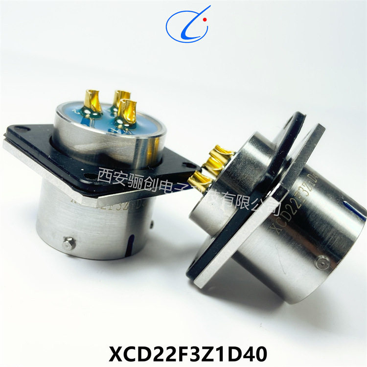 XCD圆形航插件XCD22T4K1P40 XCD22F3Z1P40 CT55-8TD40CT55-8ZSD40图片
