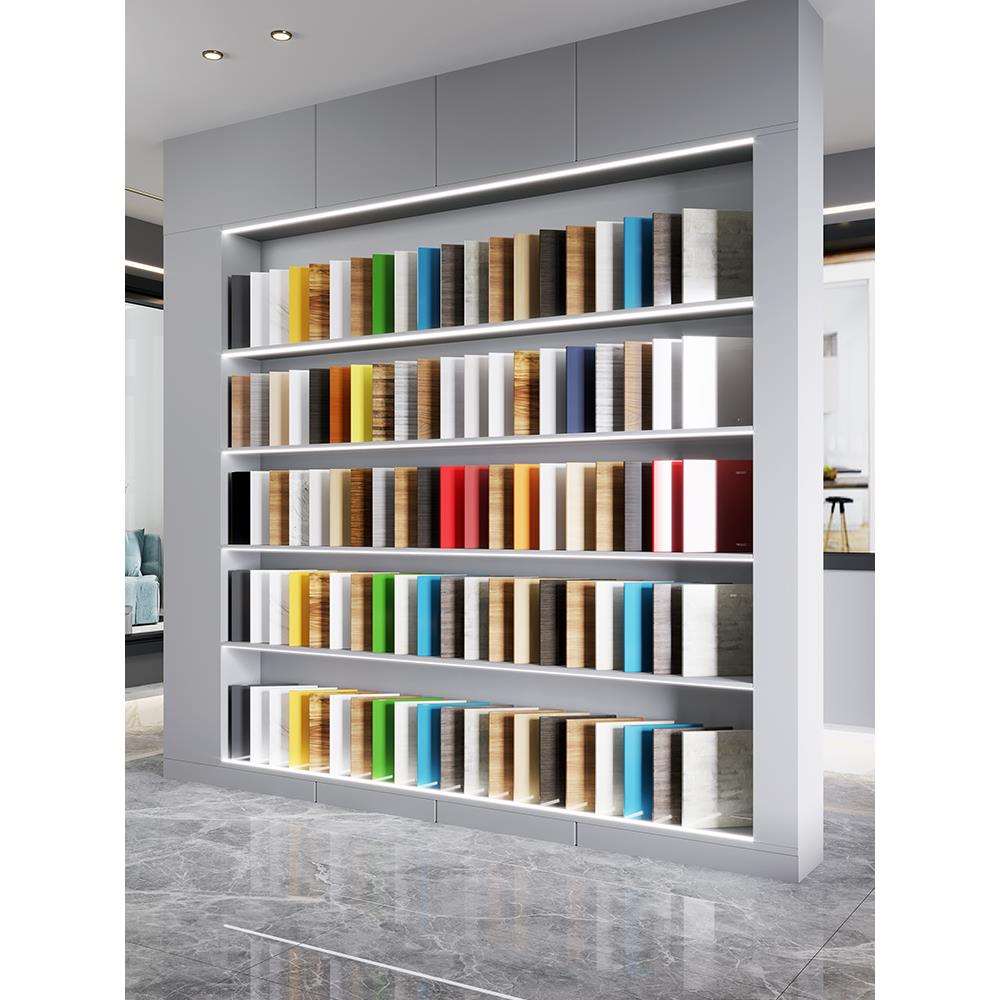 色板展示架橱柜门板样品架铝扣板木地板陈列架瓷砖架石材色卡架子