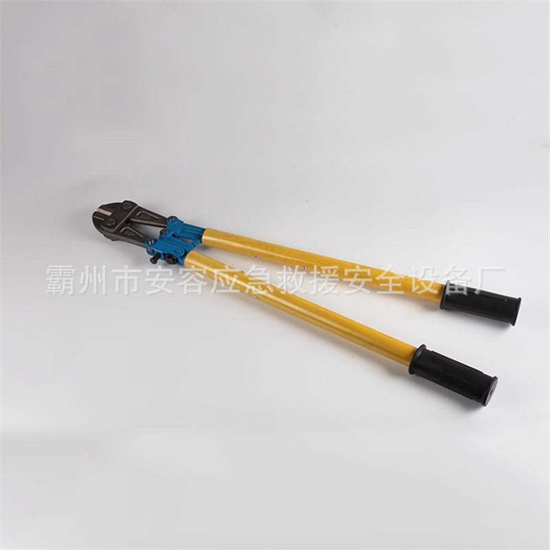 多用途手动绝缘剪橡胶柄钢筋剪便捷式高压电缆剪切钳钢丝剪