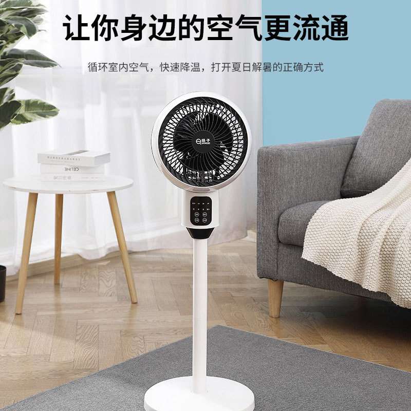 直销电风扇空气循环扇智能遥控家用大风量落地扇台立台两用低