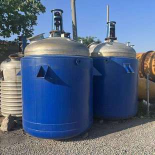 搪瓷反应釜密封性好耐腐蚀防爆反应罐搪玻璃反应罐