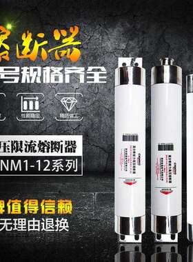 铭高电气高压高分段能力限流熔断器XRNM1-12KV/40A-224A直销