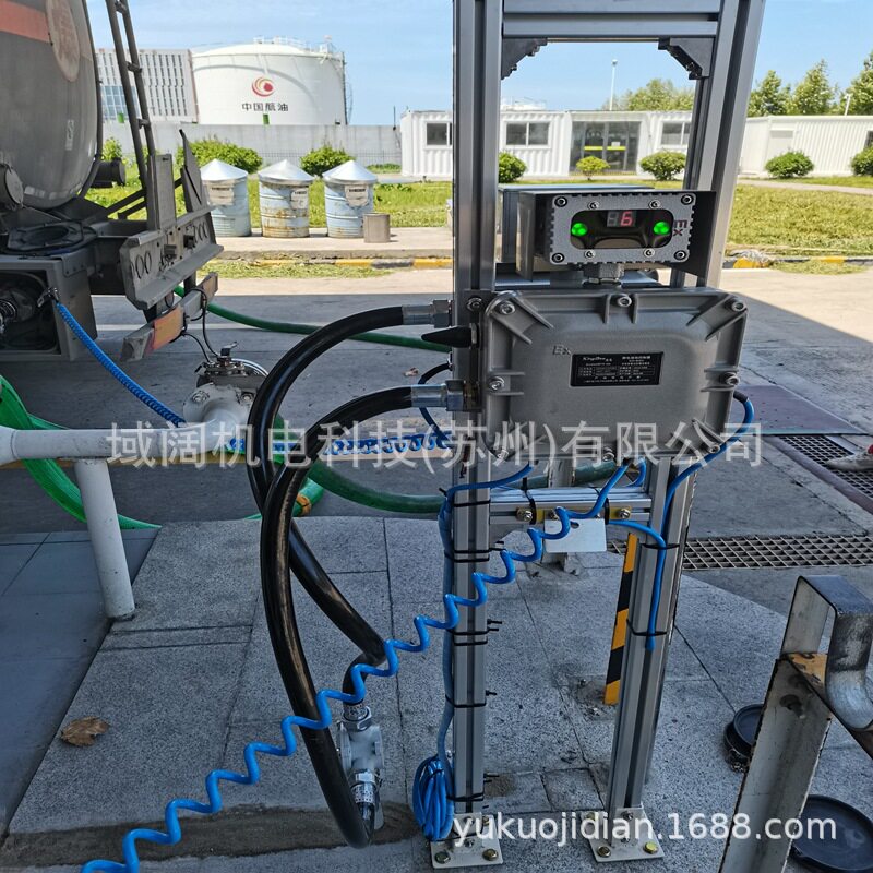 铁路槽车装卸栈桥防静电报警器