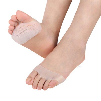 极速1pair Gel Forefoot MetatarsalG Pad Silicon High Heel
