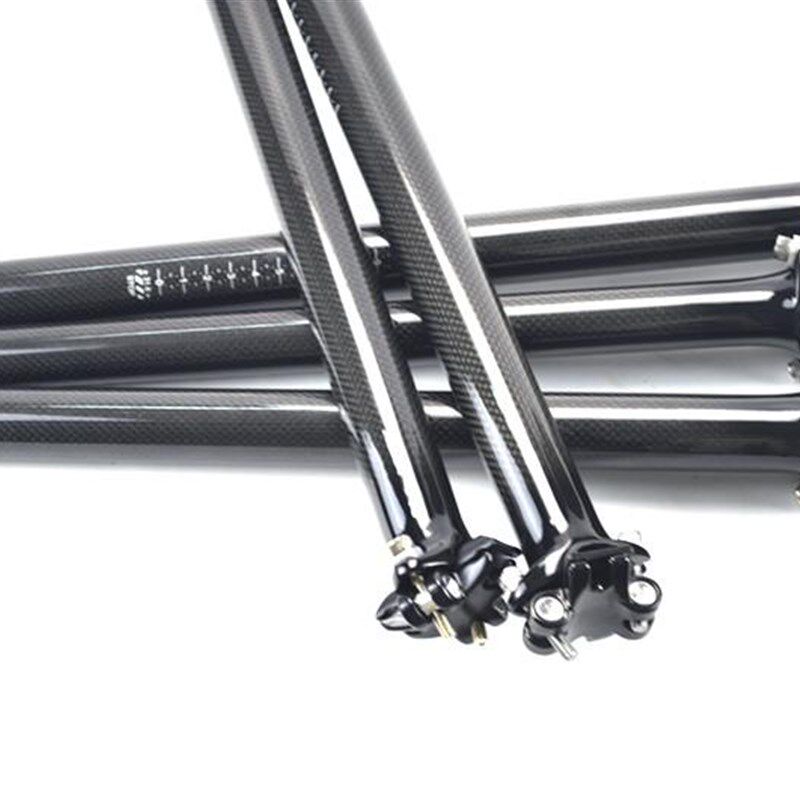 极速碳纤维山地公路自行车座管死飞单车碳纤维座杆坐管P350/400/4