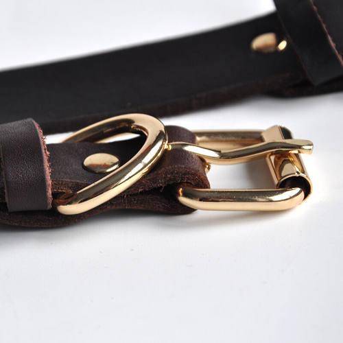 极速CHUKfCHI牛皮DIY宠物项圈大狗狗脖圈宠物用品牛皮脖套中小型