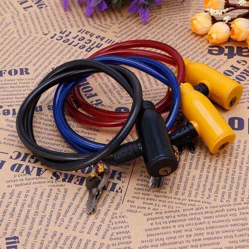 新品Cycling Cable Anti-Theft Bike BiGcycle Safety Lock With