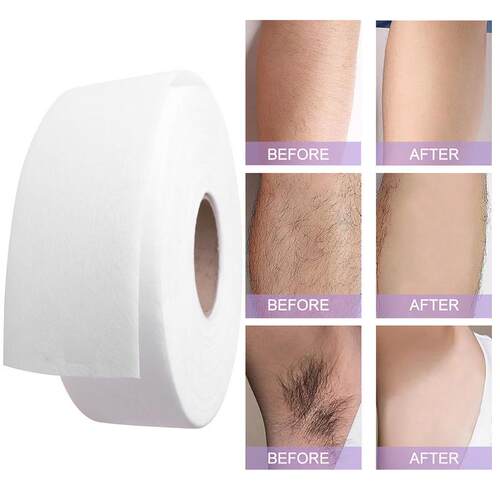 极速100 Yard Hair Removal Wax Paper Roll Beeswax THair Remov