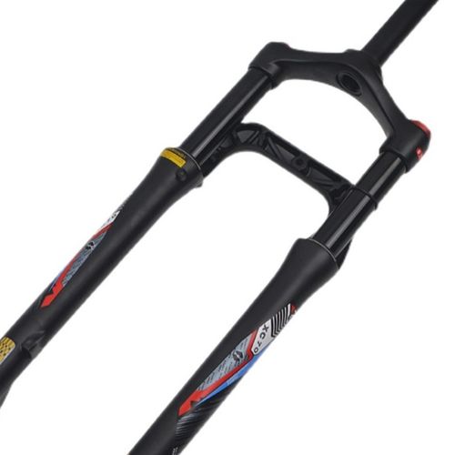 极速雪地沙滩山地自行车前叉气叉铝合金避减震空气避U震26*40线控