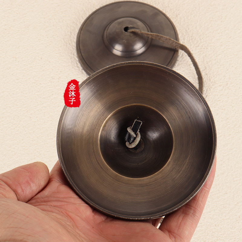 极速尼泊尔藏传密宗法器手工青铜丁夏碰铃民族Q打击乐器声音清脆