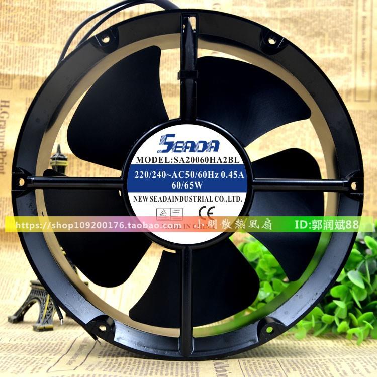 20CM 20060 SA20060HA2BL 220v 0.45A 60/65w 轴流风机散热风扇