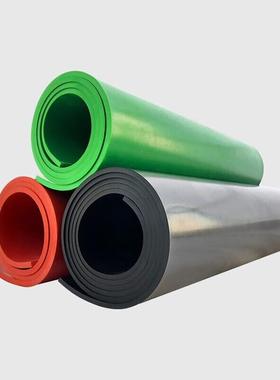 VLEN 绝缘垫 高压橡胶板 配电室绝缘胶垫台垫桌垫 黑色工业胶皮耐