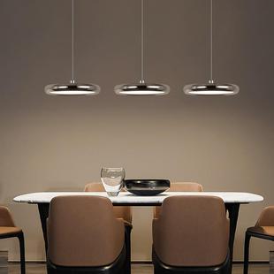 餐厅吊灯北欧简约现代三头餐桌灯轻奢饭厅吧台创意灯具2022年新款