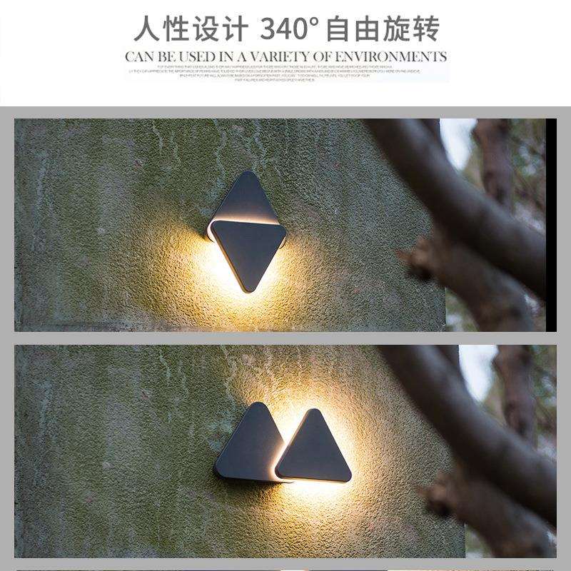 铝制LED户外防水壁灯 ip54欧式防水花园庭院灯简约室内防水壁灯