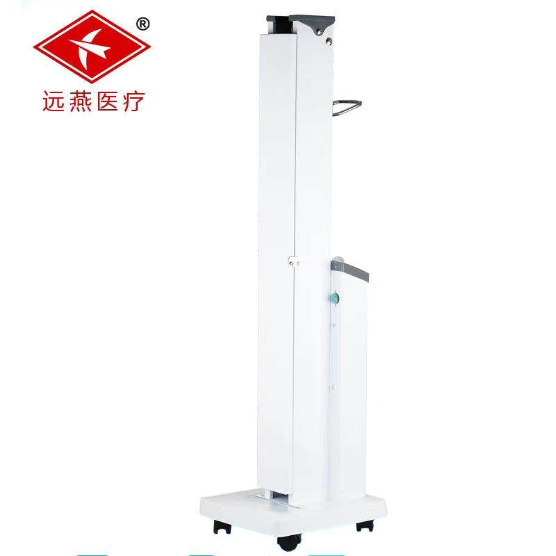 远燕双管紫外线消毒灯家用杀菌灯幼儿园门诊立式可移动消毒灯车