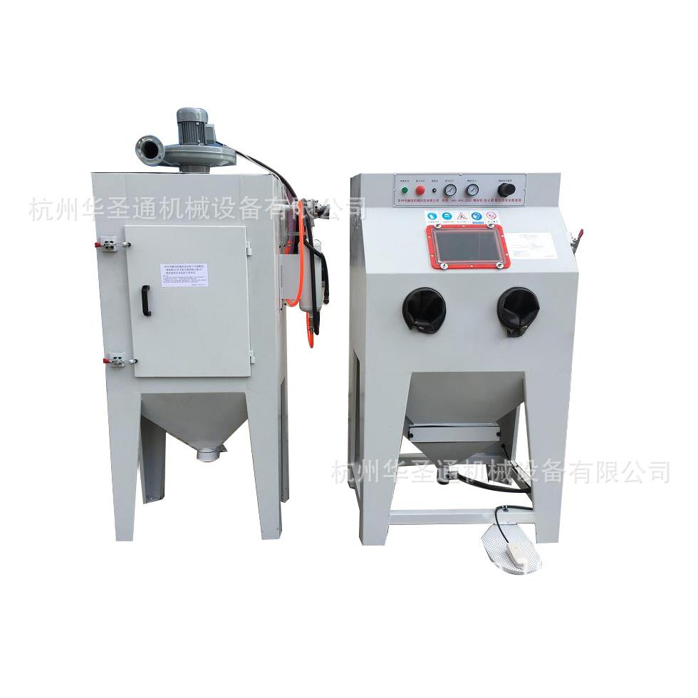 厂家直售 外贸品质 1210手动箱式喷砂机 喷砂除锈设备