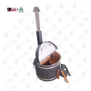 户外浴缸 桑拿洗澡桶 一体式 热水浴缸 3人使 厂家发货 内置炉