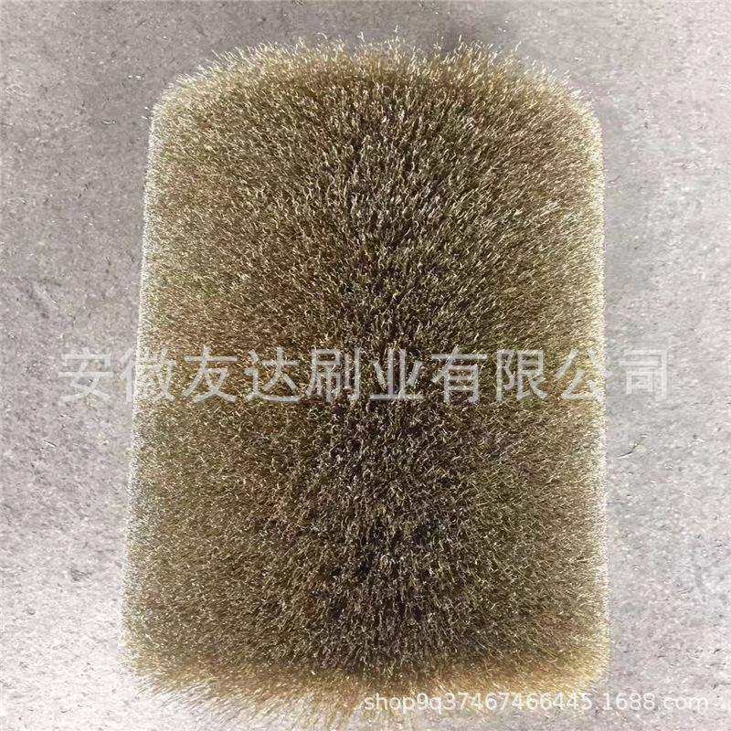 镀铜丝刷辊钢材抛光刷辊抛光刷辊不锈钢丝压片刷拉丝辊清洁