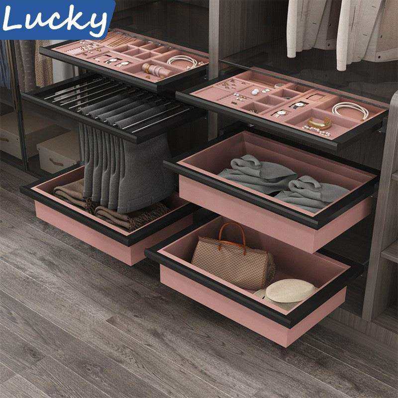 衣帽间饰品收纳盒柜内推拉裤架无衣架裤抽衣柜篮中岛台饰品收纳篮,电子元器件市场,其它元器件,淘宝优惠券,粉丝福利购,淘宝优惠卷