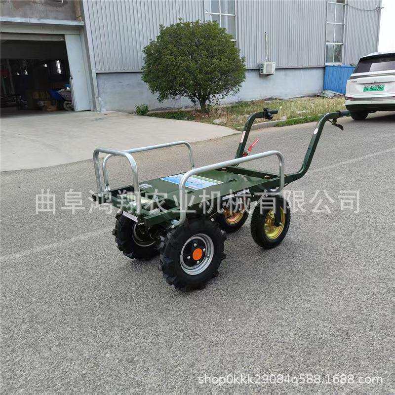家用农用四轮电动手推车搬运车全自动运输山地越野爬坡手推平板车,电子元器件市场,其它元器件,淘宝优惠券,粉丝福利购,淘宝优惠卷