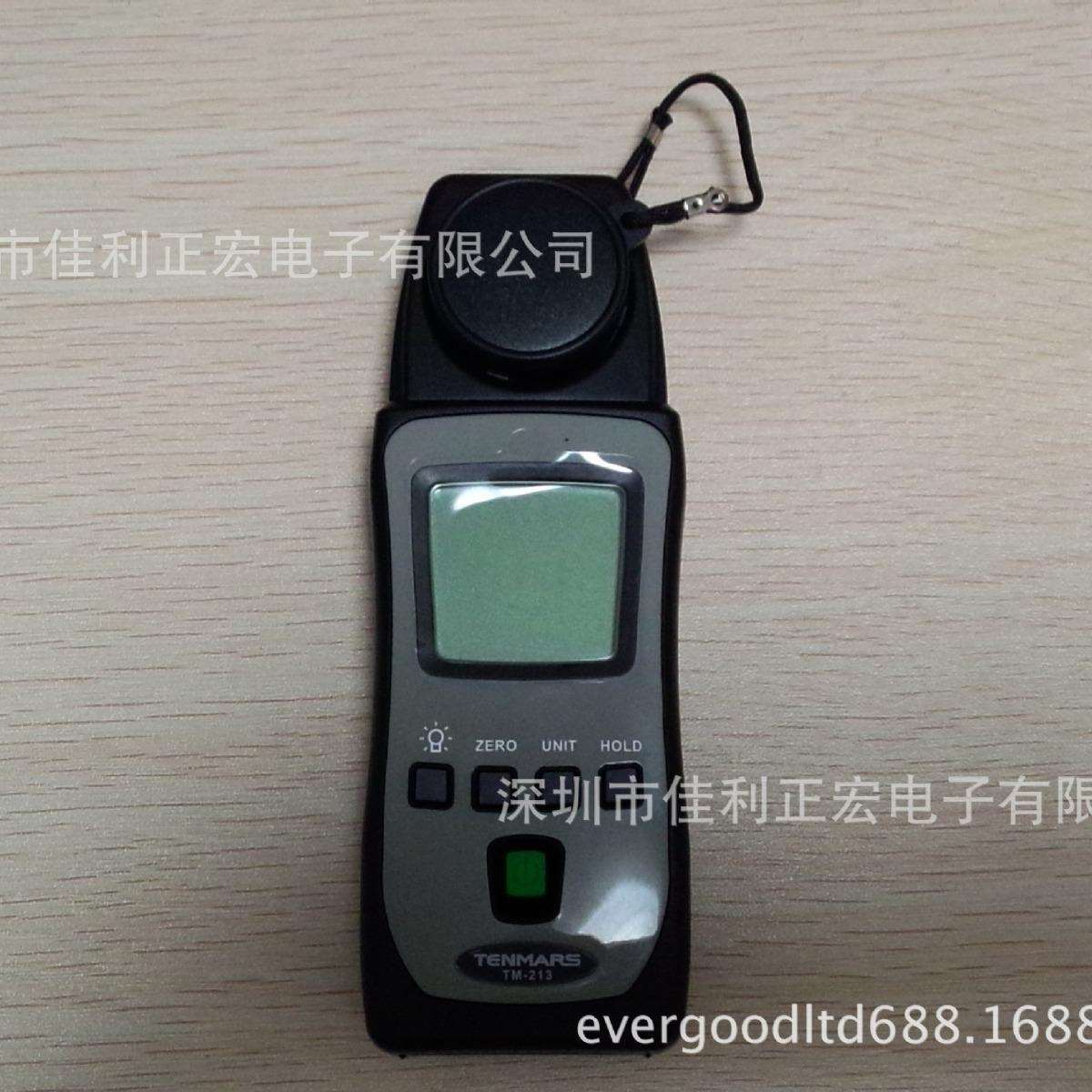 Tenmars泰玛斯TM-213紫外线强度计TM213照度计 UVA/UVB测光仪