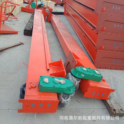 销售天车龙门吊行走端梁 龙门吊300轮地梁 单梁起重机端梁